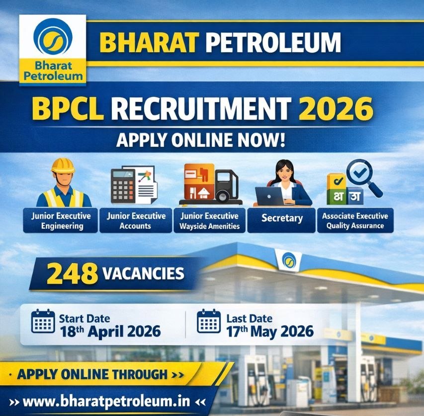 BPCL Recruitment 2026 Apply Online