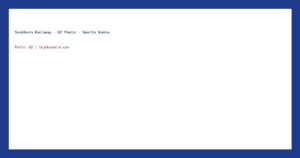 Southern Railway – 62 Posts – Sports Quota - 10th